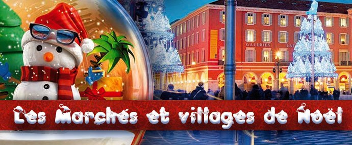 photo Animations, festivités, marchés de Noël de la Côte d'Azur